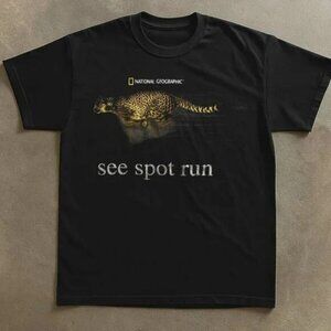 Nat Geo Graphic Tee Cheetah See Spot Run T-shirt